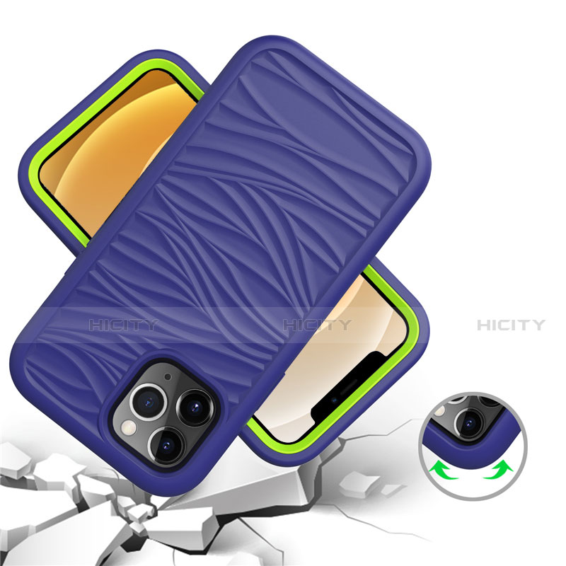 Funda Bumper Silicona y Plastico Carcasa Frontal y Trasera 360 Grados R01 para Apple iPhone 12 Mini
