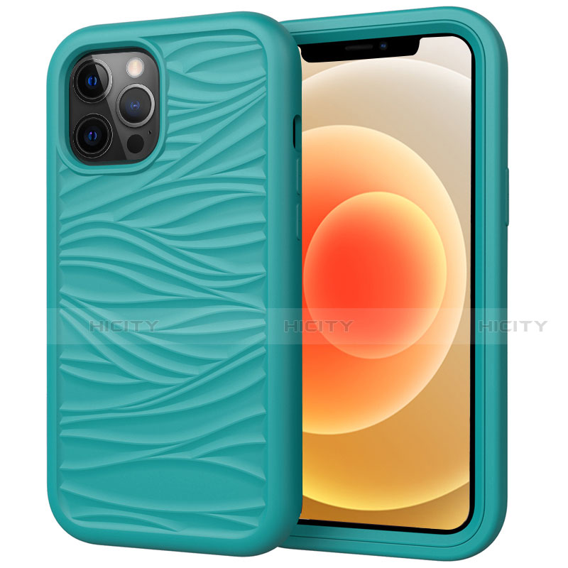 Funda Bumper Silicona y Plastico Carcasa Frontal y Trasera 360 Grados R01 para Apple iPhone 12 Pro