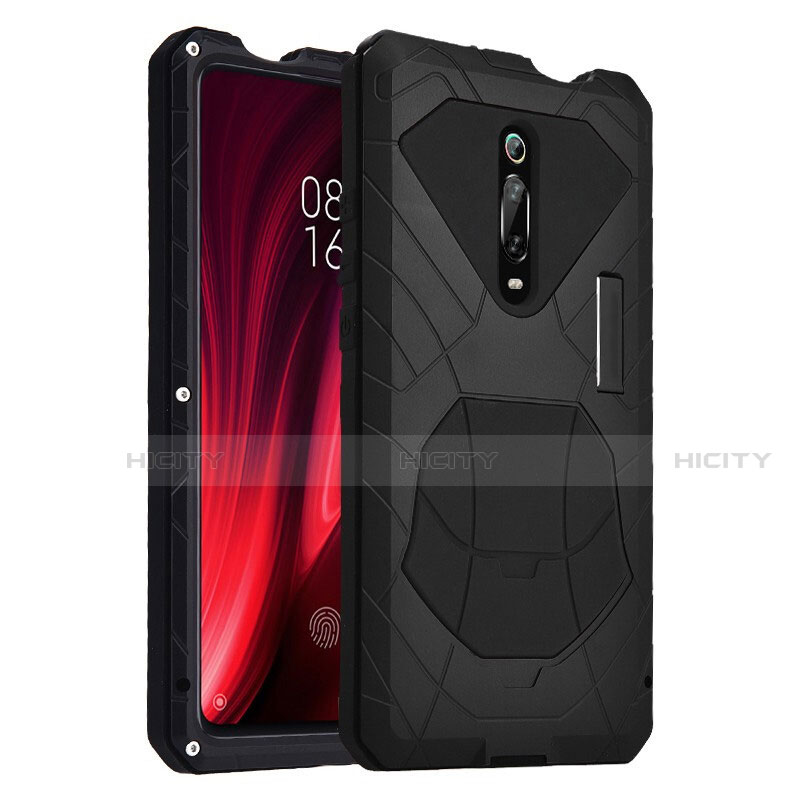 Funda Bumper Silicona y Plastico Carcasa Frontal y Trasera 360 Grados R01 para Xiaomi Mi 9T Pro Negro