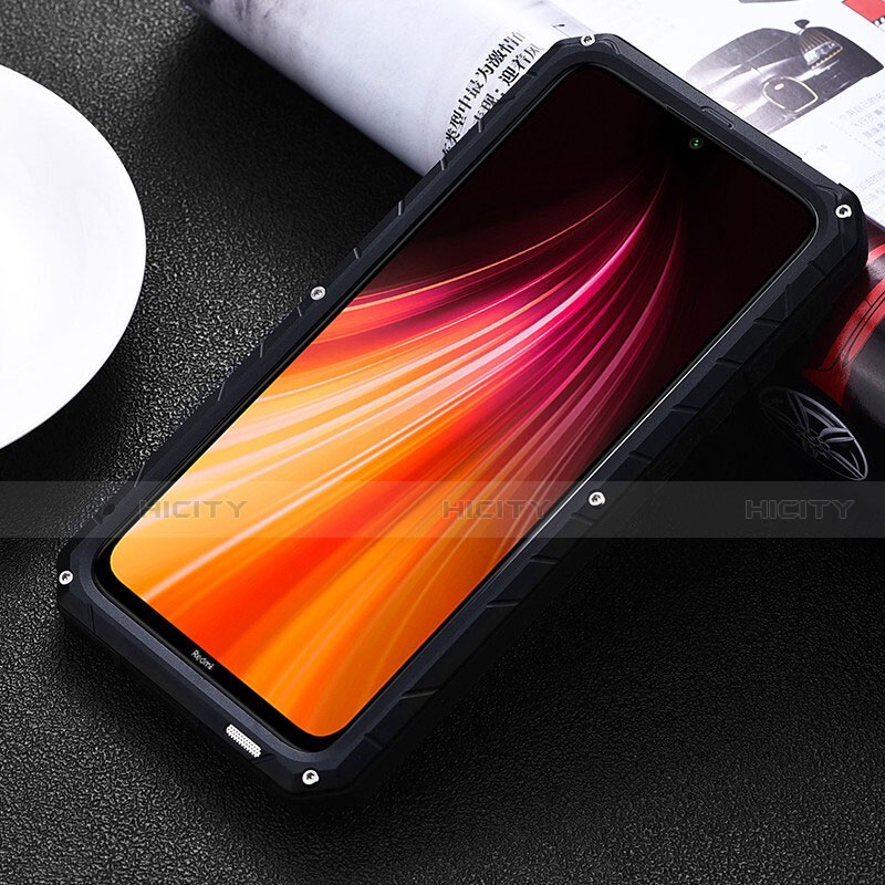 Funda Bumper Silicona y Plastico Carcasa Frontal y Trasera 360 Grados R01 para Xiaomi Redmi Note 8T