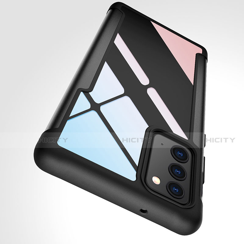 Funda Bumper Silicona y Plastico Carcasa Frontal y Trasera 360 Grados R02 para Samsung Galaxy Note 20 5G