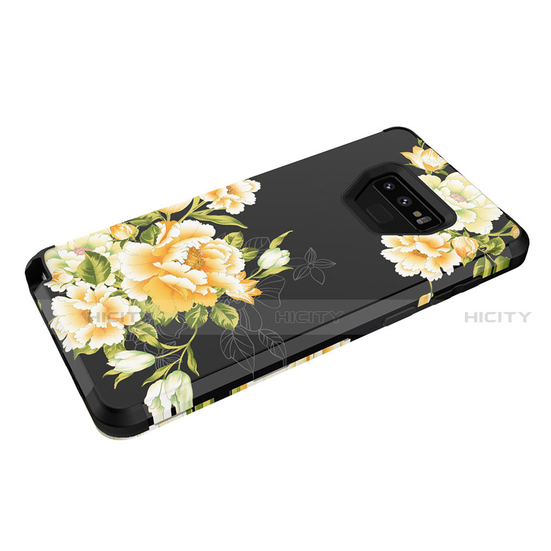 Funda Bumper Silicona y Plastico Carcasa Frontal y Trasera 360 Grados U01 para Samsung Galaxy Note 9