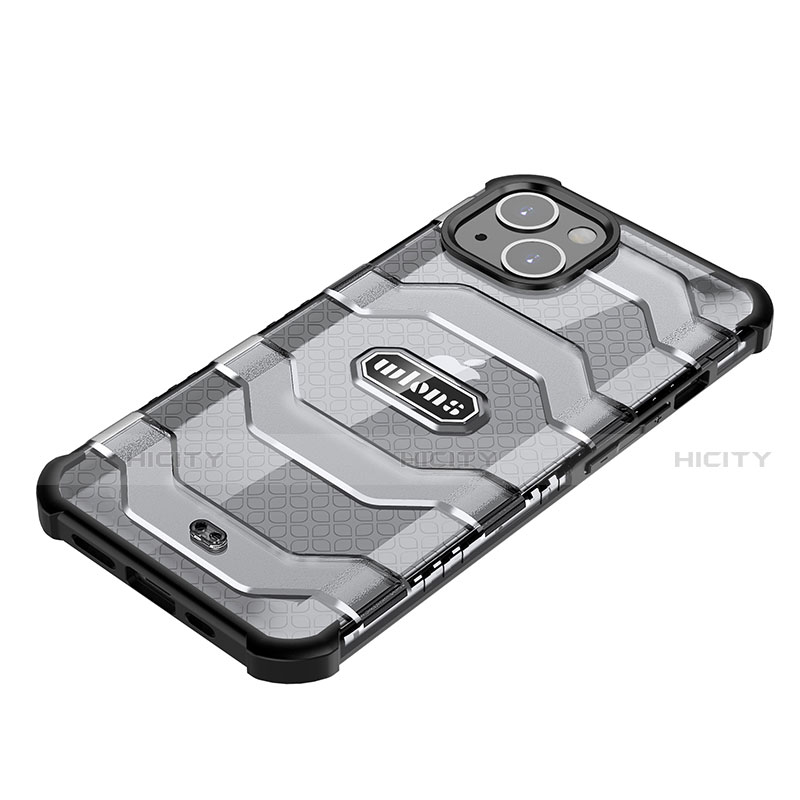 Funda Bumper Silicona y Plastico Carcasa Frontal y Trasera 360 Grados U03 para Apple iPhone 13