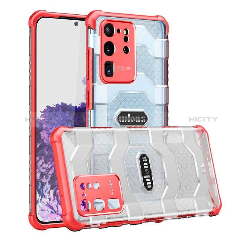 Funda Bumper Silicona y Plastico Carcasa Frontal y Trasera 360 Grados WL1 para Samsung Galaxy S20 Ultra 5G