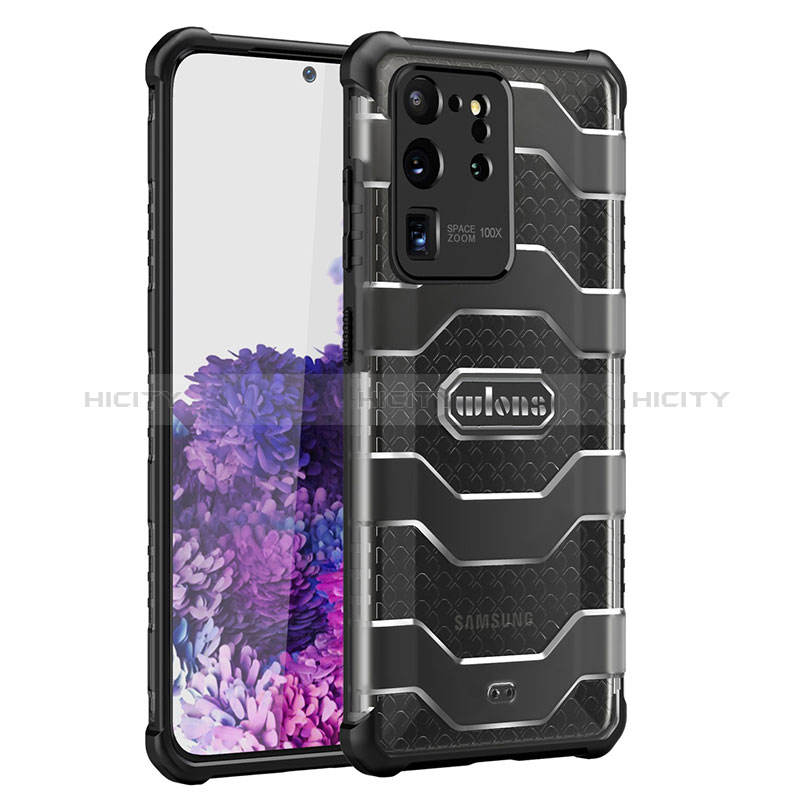 Funda Bumper Silicona y Plastico Carcasa Frontal y Trasera 360 Grados WL2 para Samsung Galaxy S20 Ultra 5G