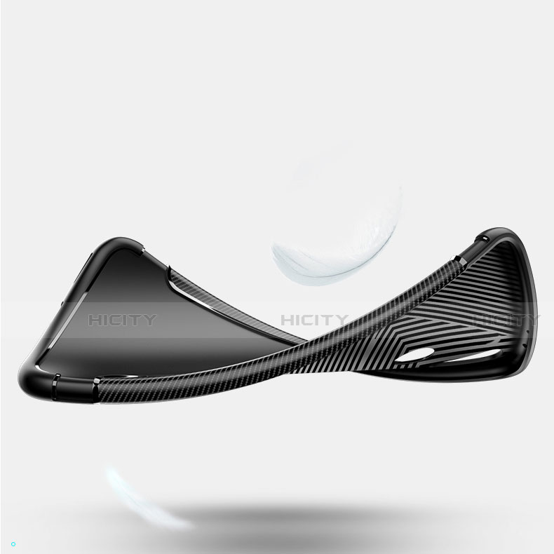 Funda Bumper Silicona y Plastico Mate Carcasa con Magnetico Anillo de dedo Soporte para Xiaomi Mi 8