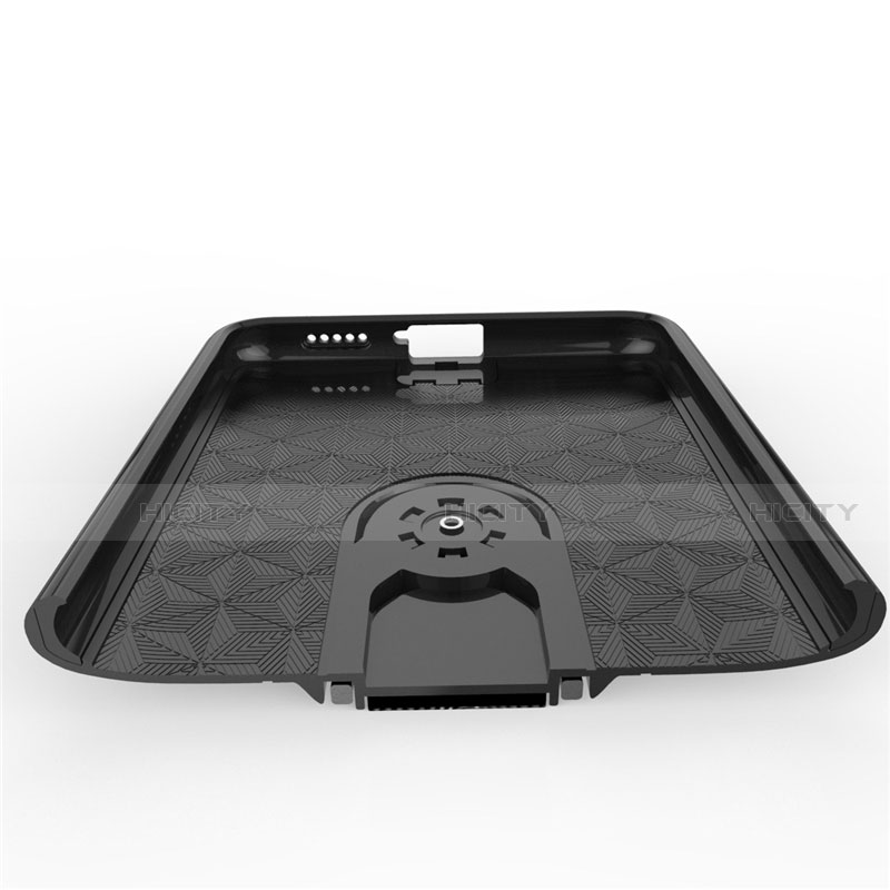 Funda Bumper Silicona y Plastico Mate Carcasa con Magnetico Anillo de dedo Soporte R07 para Xiaomi Mi 9T