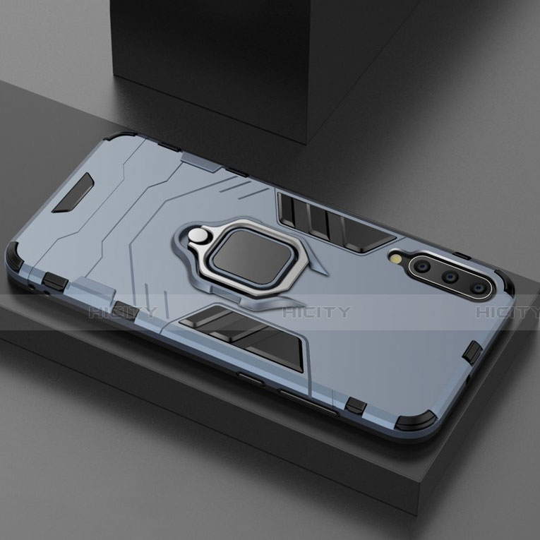 Funda Bumper Silicona y Plastico Mate Carcasa con Magnetico Soporte para Xiaomi Mi 9 Lite