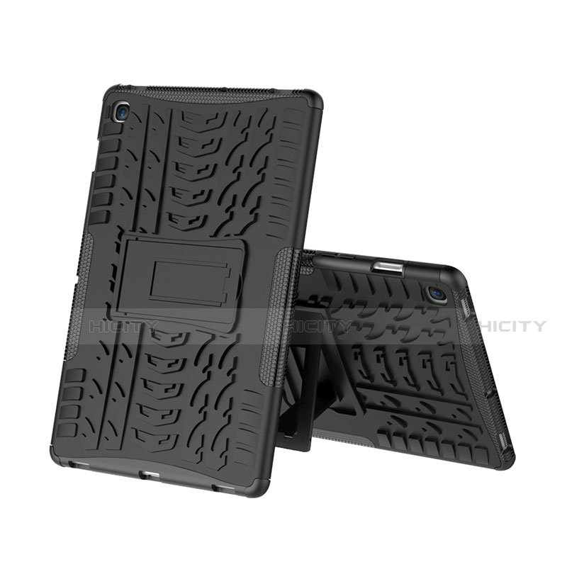 Funda Bumper Silicona y Plastico Mate Carcasa con Soporte A01 para Samsung Galaxy Tab S5e 4G 10.5 SM-T725