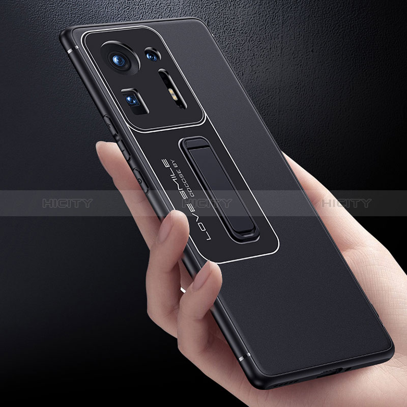 Funda Bumper Silicona y Plastico Mate Carcasa con Soporte JB1 para Xiaomi Mi Mix 4 5G