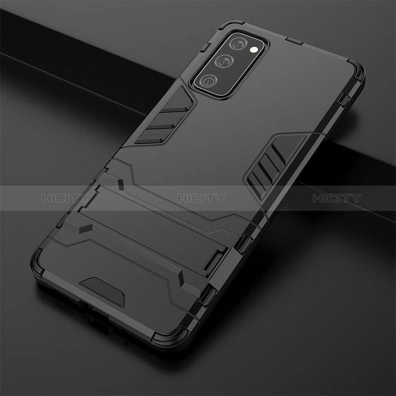 Funda Bumper Silicona y Plastico Mate Carcasa con Soporte KC3 para Samsung Galaxy S20 FE 5G