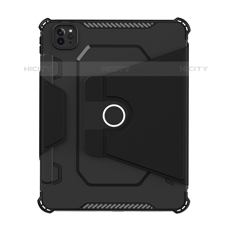 Funda Bumper Silicona y Plastico Mate Carcasa con Soporte L04 para Apple iPad Pro 11 (2020)