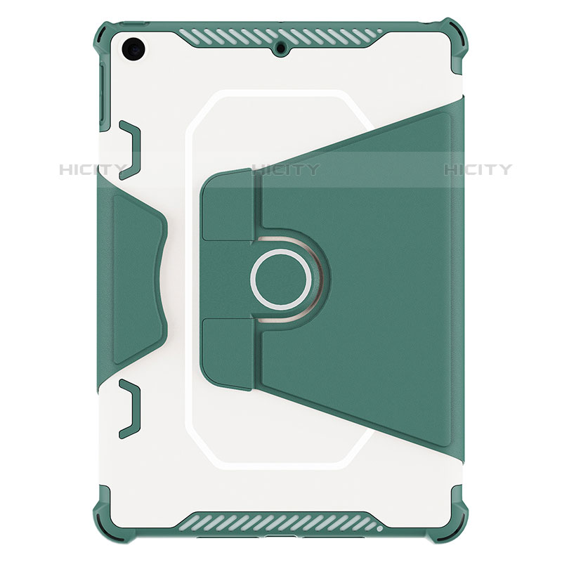 Funda Bumper Silicona y Plastico Mate Carcasa con Soporte L05 para Apple iPad 10.2 (2020)