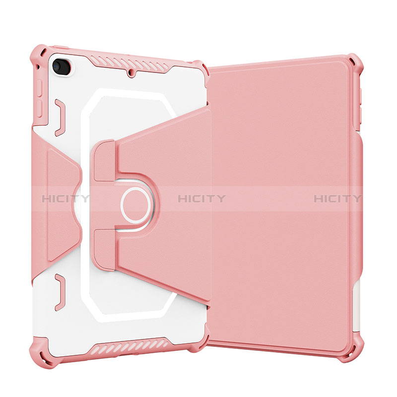 Funda Bumper Silicona y Plastico Mate Carcasa con Soporte L05 para Apple iPad Mini 4