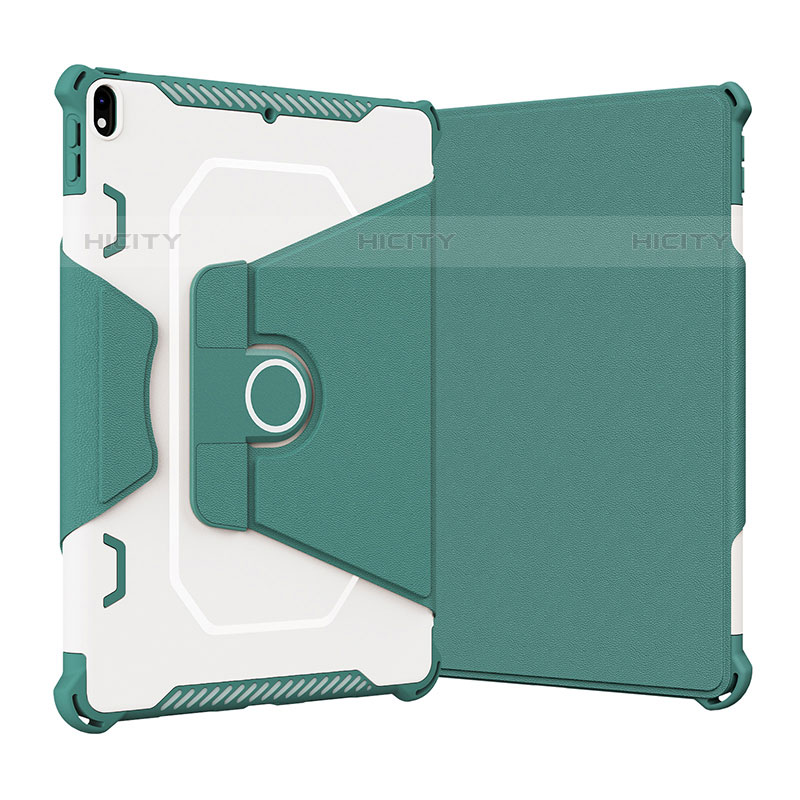 Funda Bumper Silicona y Plastico Mate Carcasa con Soporte L05 para Apple iPad Pro 10.5
