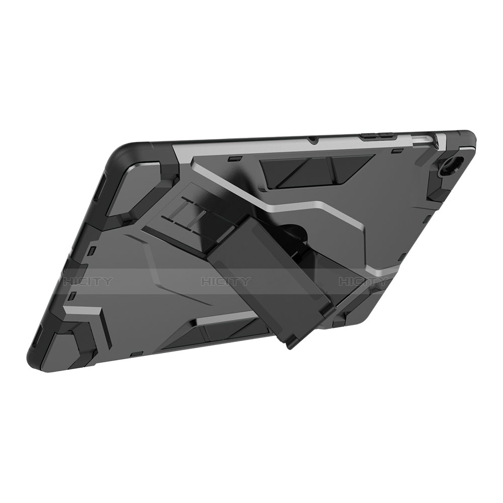 Funda Bumper Silicona y Plastico Mate Carcasa con Soporte para Samsung Galaxy Tab S5e 4G 10.5 SM-T725