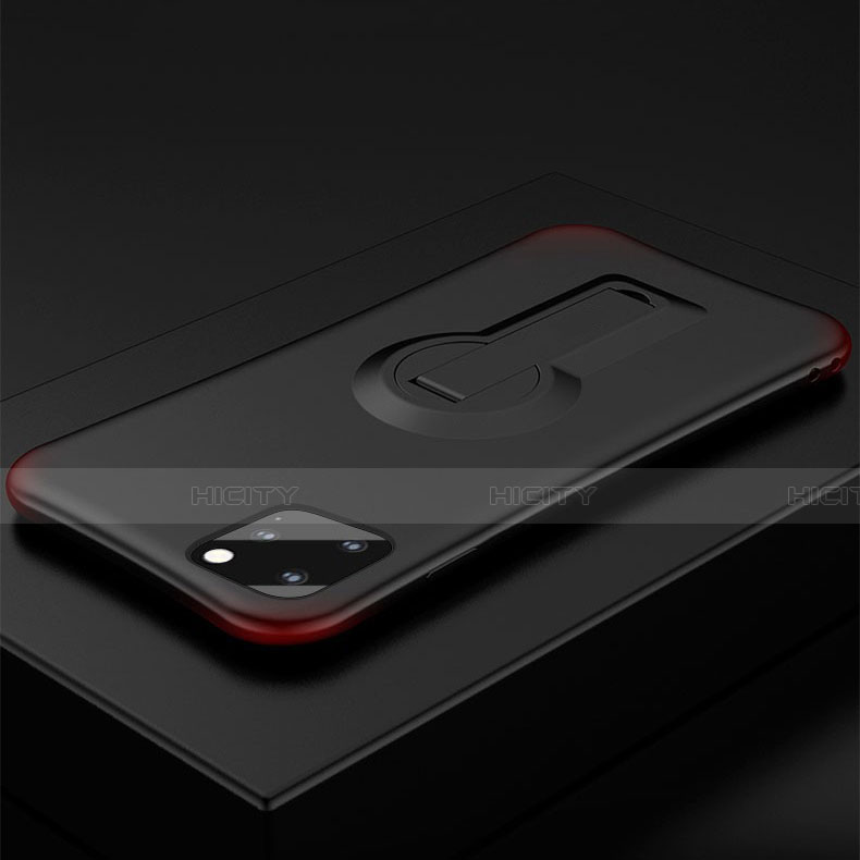 Funda Bumper Silicona y Plastico Mate Carcasa con Soporte R01 para Apple iPhone 11 Pro