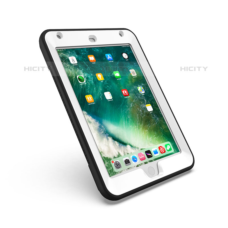 Funda Bumper Silicona y Plastico Mate Carcasa con Soporte YJ2 para Apple iPad Mini 4