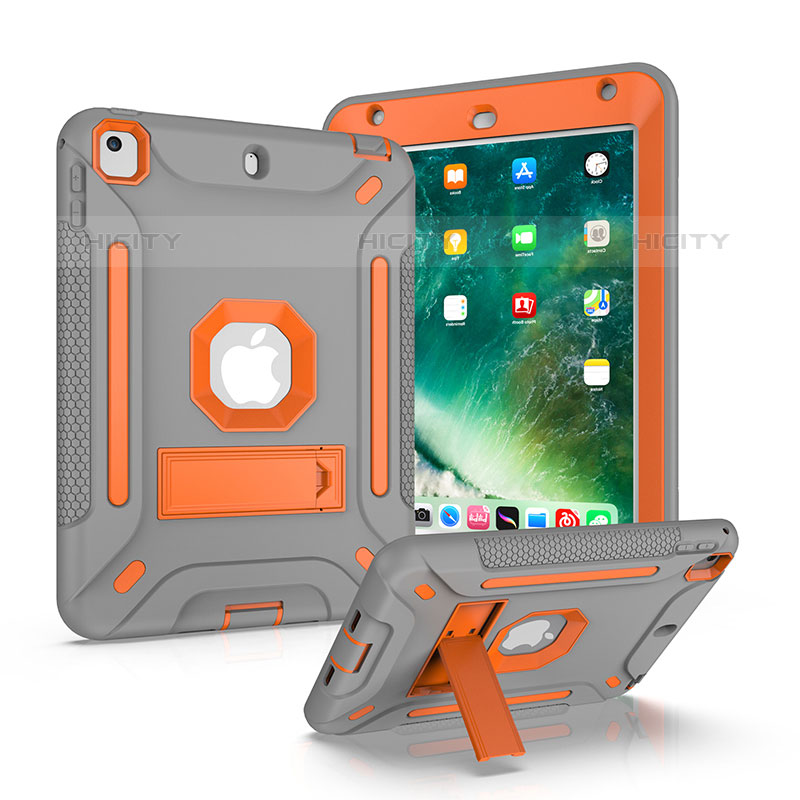 Funda Bumper Silicona y Plastico Mate Carcasa con Soporte YJ2 para Apple iPad Mini 5 (2019)