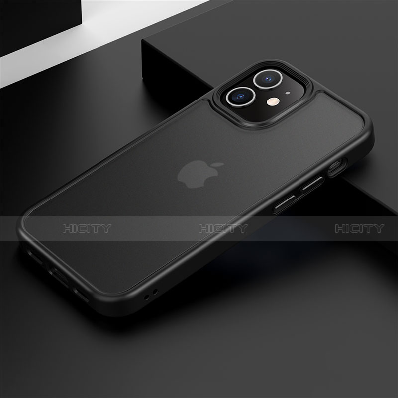 Funda Bumper Silicona y Plastico Mate Carcasa N01 para Apple iPhone 12 Mini