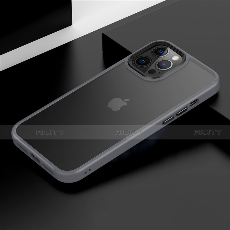 Funda Bumper Silicona y Plastico Mate Carcasa N01 para Apple iPhone 12 Pro