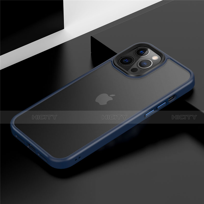 Funda Bumper Silicona y Plastico Mate Carcasa N01 para Apple iPhone 12 Pro