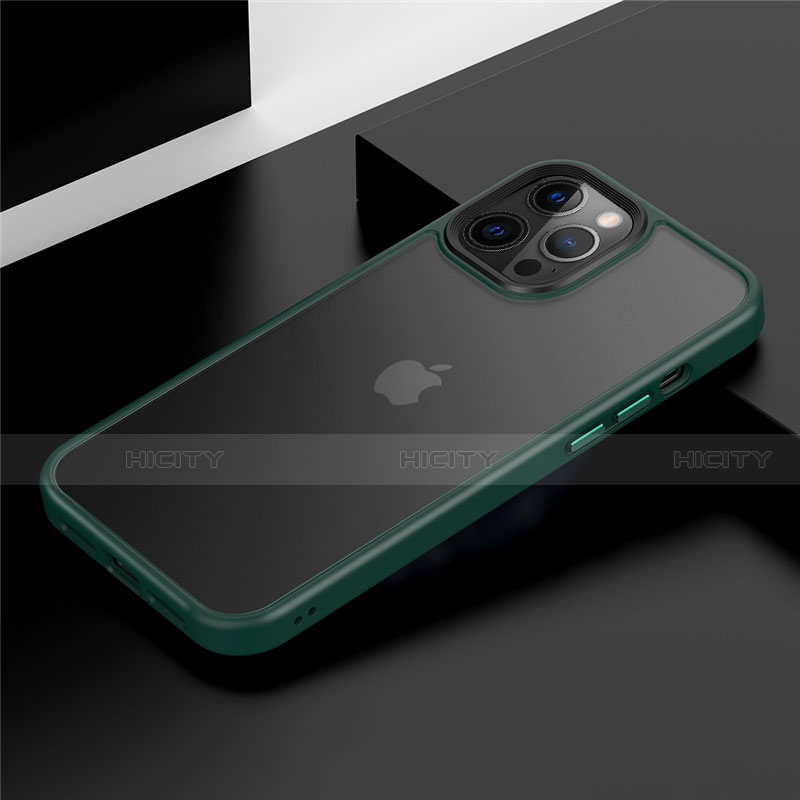 Funda Bumper Silicona y Plastico Mate Carcasa N01 para Apple iPhone 12 Pro Max