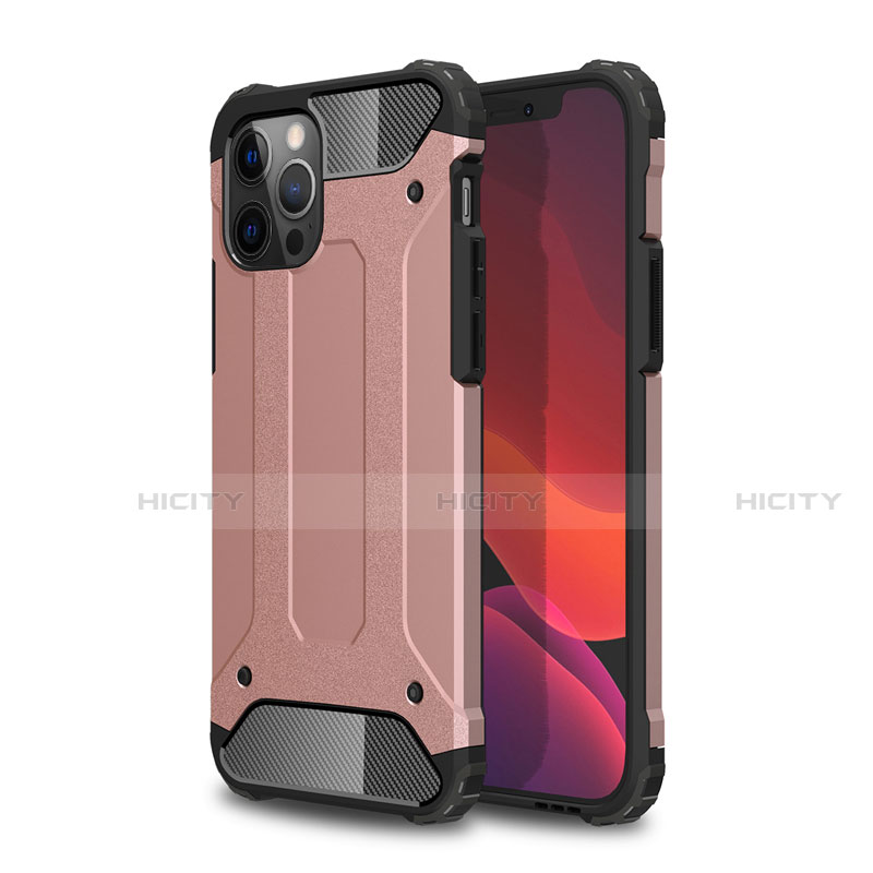 Funda Bumper Silicona y Plastico Mate Carcasa para Apple iPhone 12 Pro