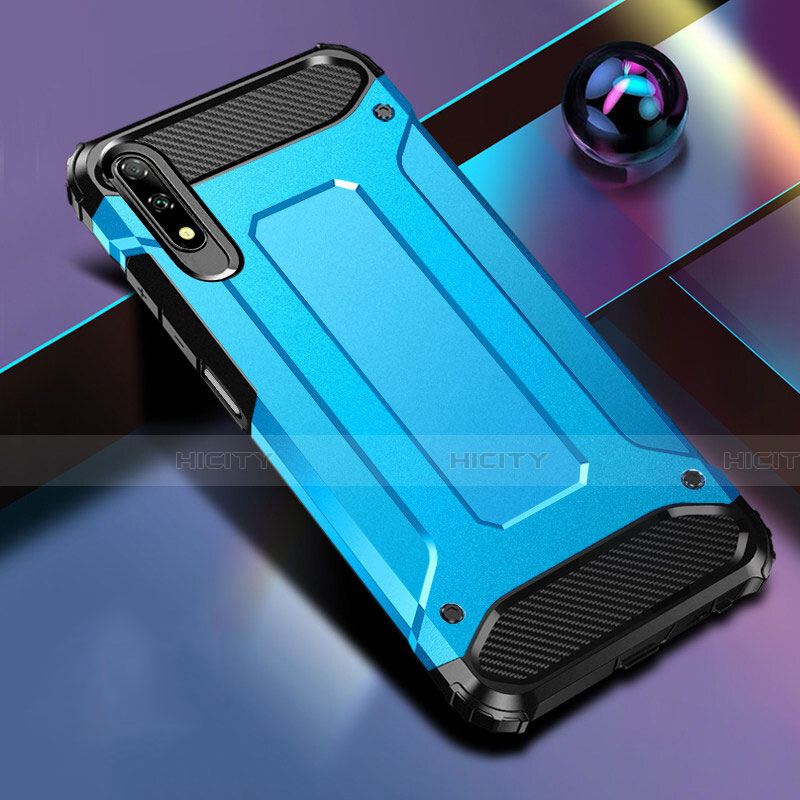 Funda Bumper Silicona y Plastico Mate Carcasa para Huawei Honor 9X