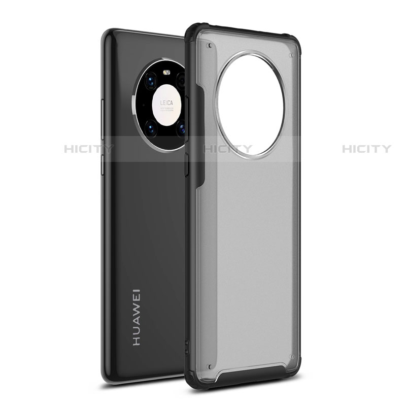 Funda Bumper Silicona y Plastico Mate Carcasa para Huawei Mate 40E 5G Negro