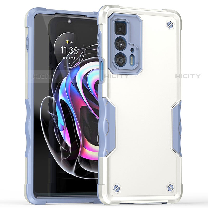 Funda Bumper Silicona y Plastico Mate Carcasa para Motorola Moto Edge S Pro 5G