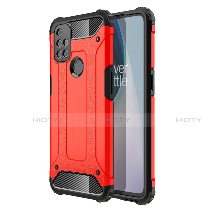 Funda Bumper Silicona y Plastico Mate Carcasa para OnePlus Nord N10 5G