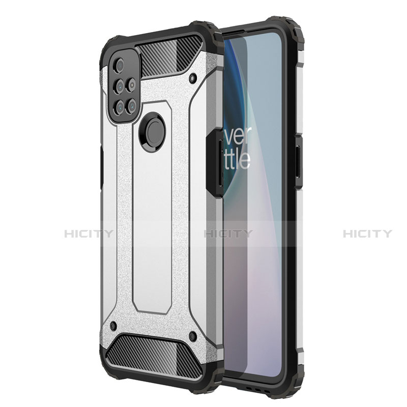 Funda Bumper Silicona y Plastico Mate Carcasa para OnePlus Nord N10 5G