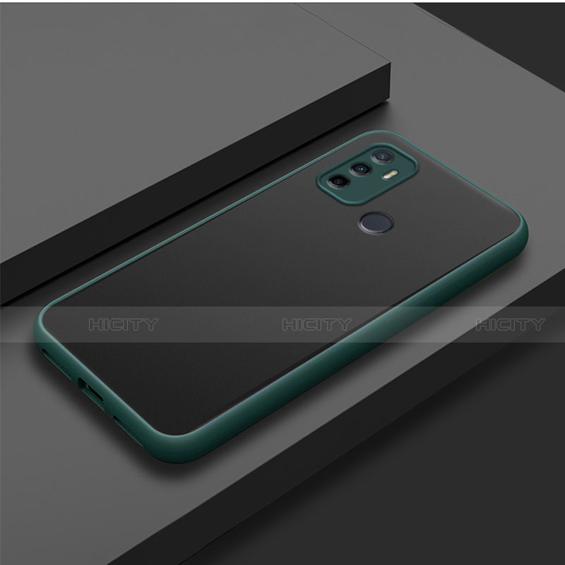 Funda Bumper Silicona y Plastico Mate Carcasa para Oppo A53s