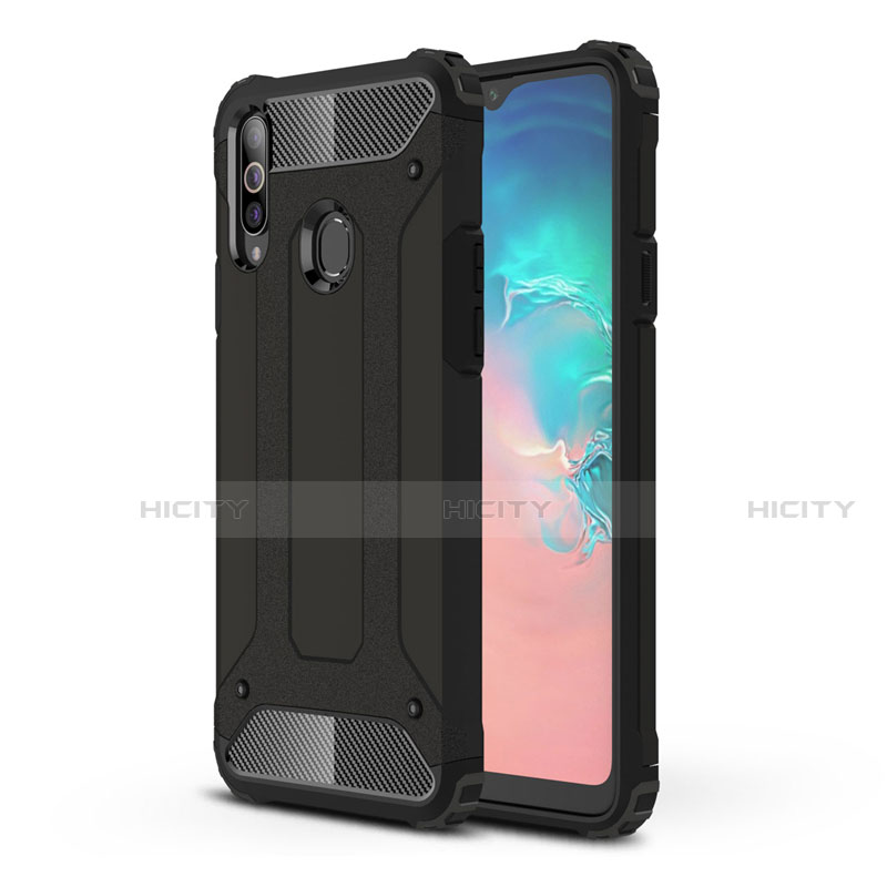 Funda Bumper Silicona y Plastico Mate Carcasa para Samsung Galaxy A20s