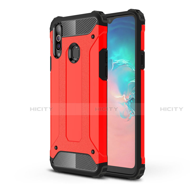 Funda Bumper Silicona y Plastico Mate Carcasa para Samsung Galaxy A20s