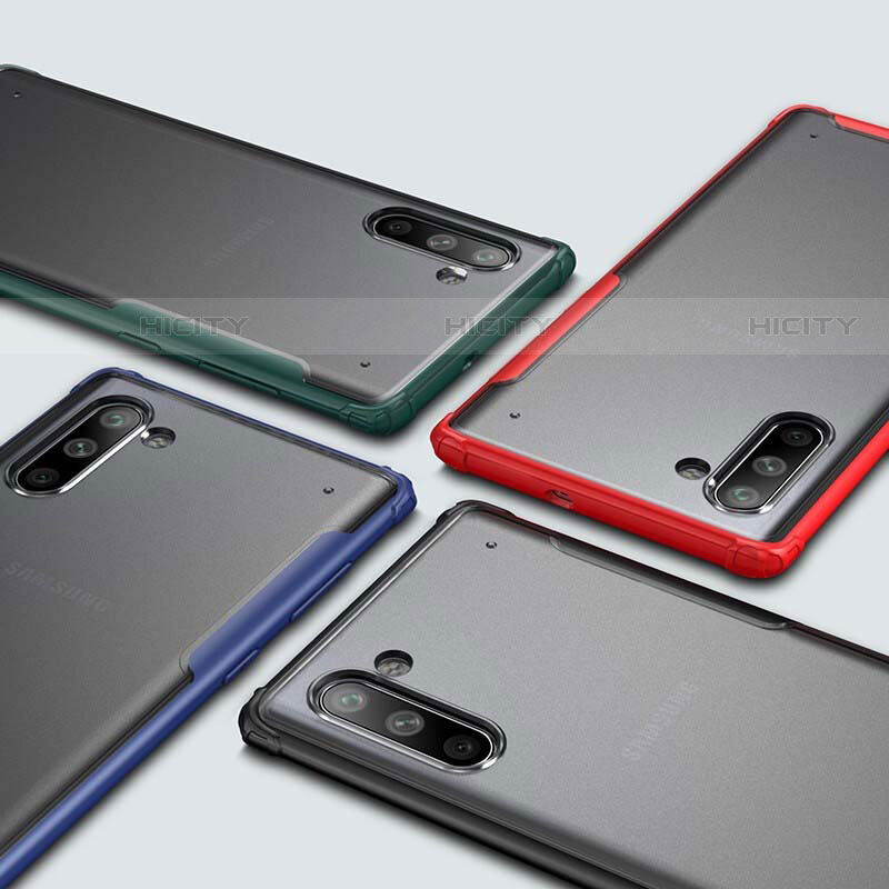 Funda Bumper Silicona y Plastico Mate Carcasa para Samsung Galaxy Note 10