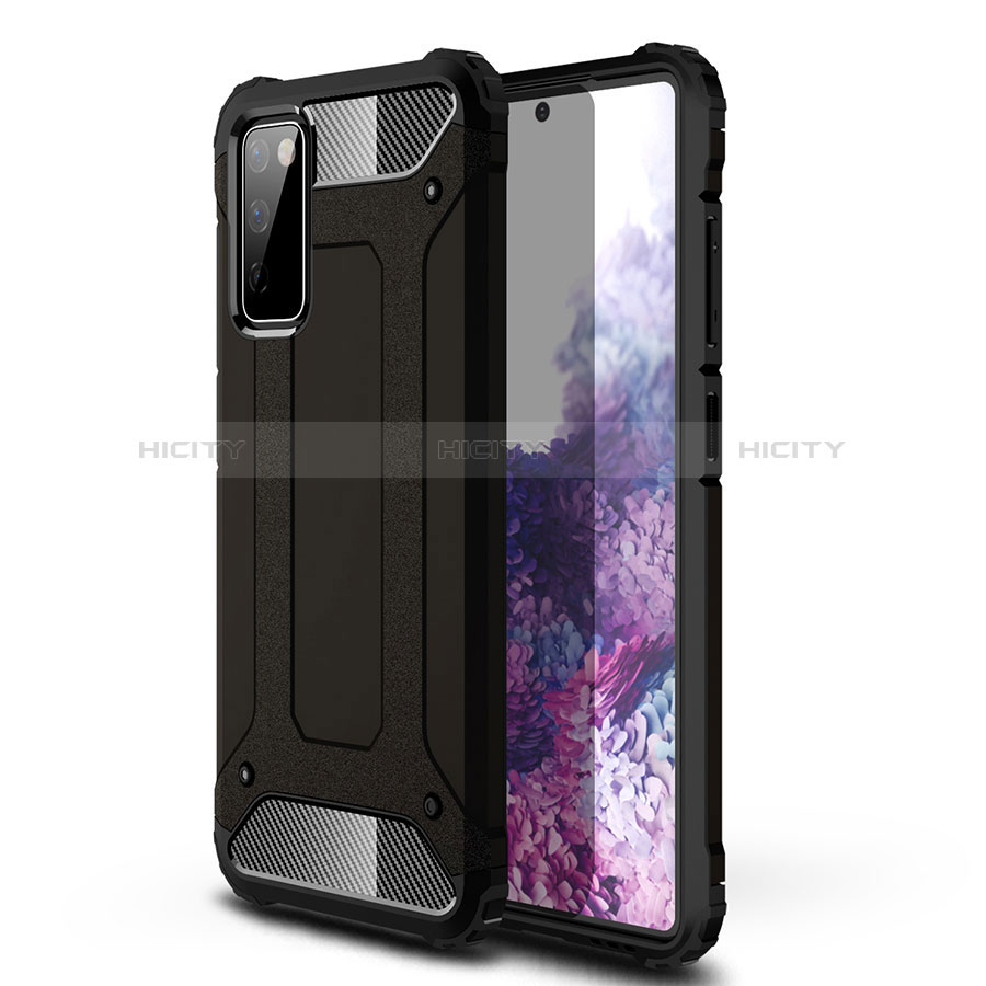 Funda Bumper Silicona y Plastico Mate Carcasa para Samsung Galaxy S20 Lite 5G