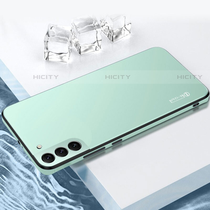 Funda Bumper Silicona y Plastico Mate Carcasa para Samsung Galaxy S21 FE 5G Verde