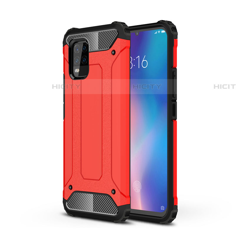 Funda Bumper Silicona y Plastico Mate Carcasa para Xiaomi Mi 10 Lite