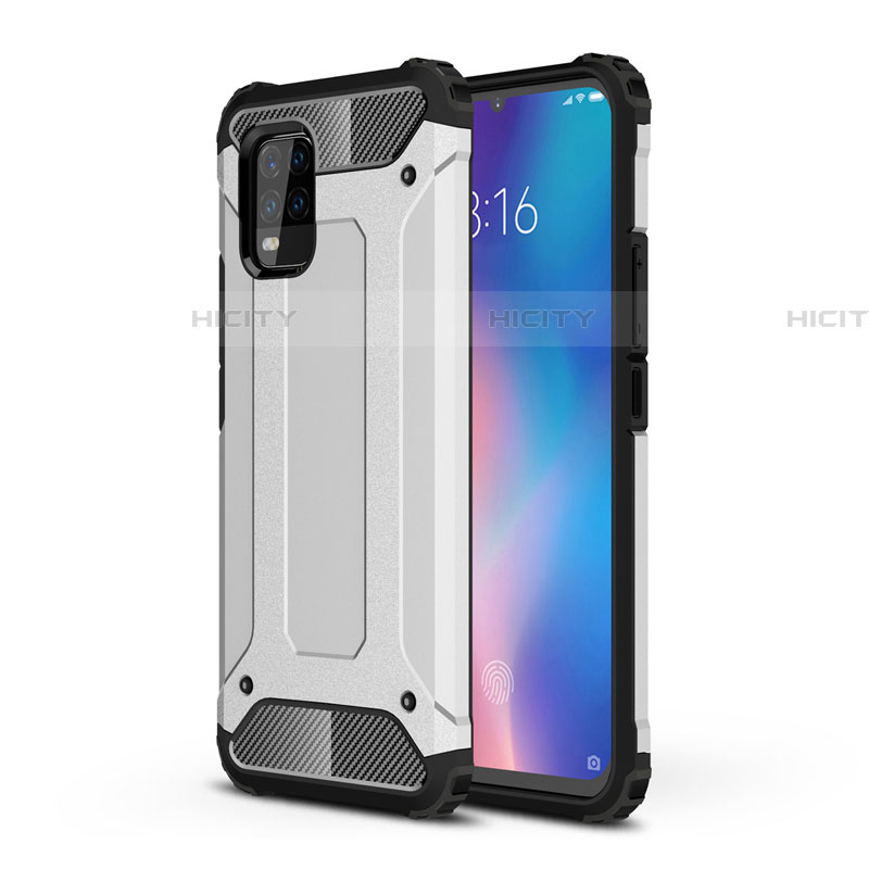 Funda Bumper Silicona y Plastico Mate Carcasa para Xiaomi Mi 10 Lite