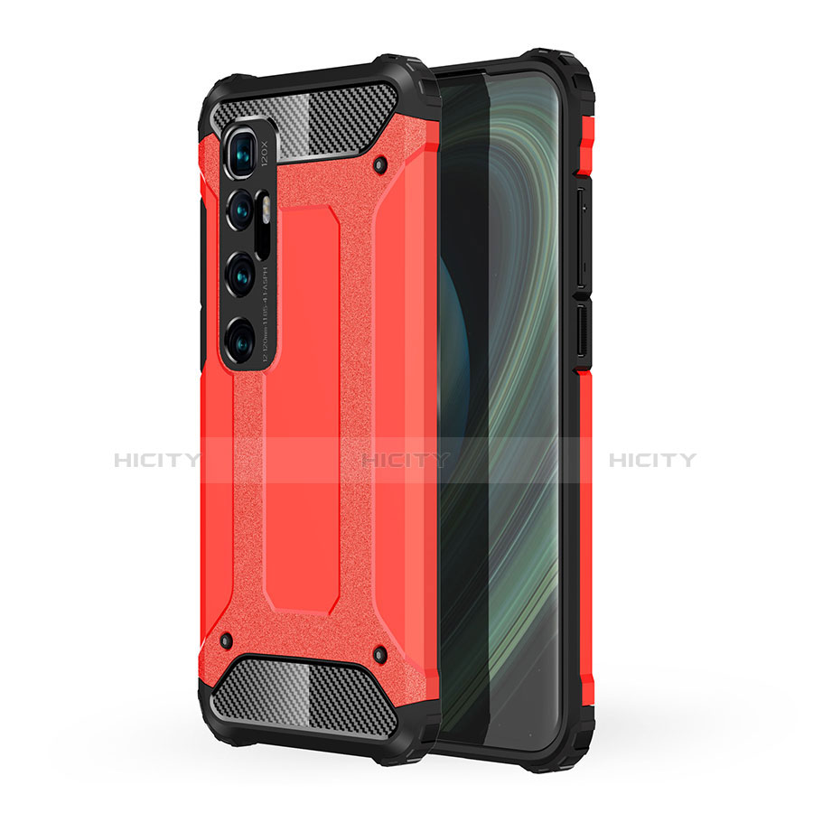 Funda Bumper Silicona y Plastico Mate Carcasa para Xiaomi Mi 10 Ultra