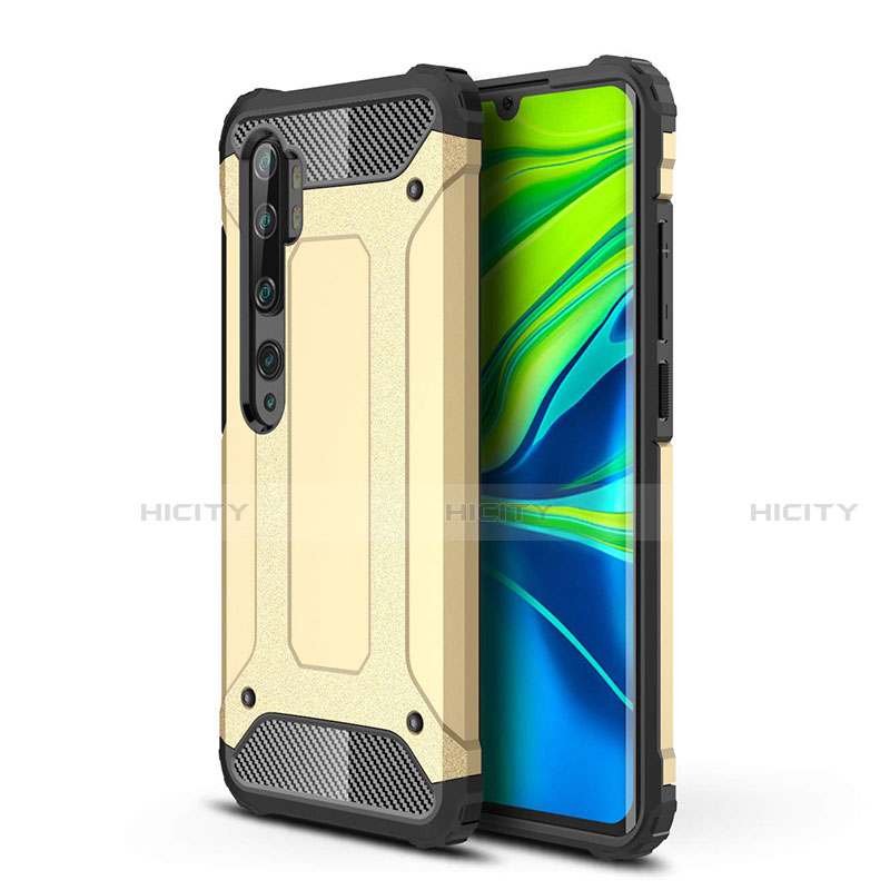 Funda Bumper Silicona y Plastico Mate Carcasa para Xiaomi Mi Note 10