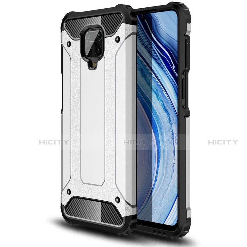 Funda Bumper Silicona y Plastico Mate Carcasa para Xiaomi Poco M2 Pro