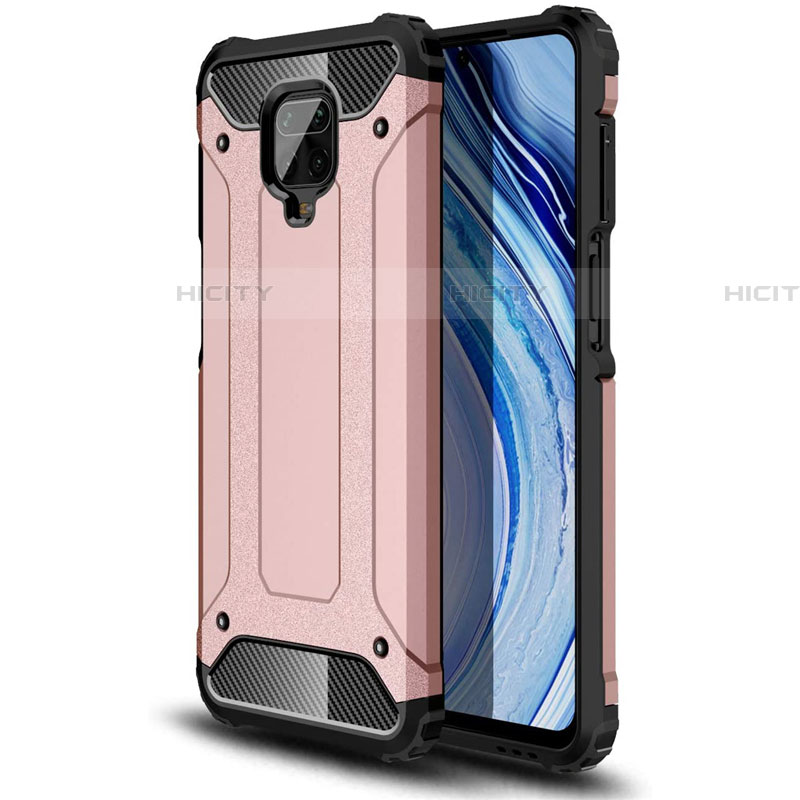 Funda Bumper Silicona y Plastico Mate Carcasa para Xiaomi Redmi Note 9S