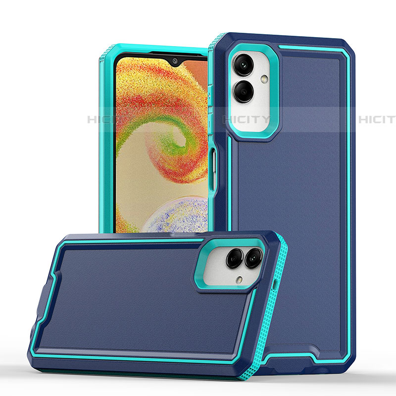 Funda Bumper Silicona y Plastico Mate Carcasa QW1 para Samsung Galaxy A04E