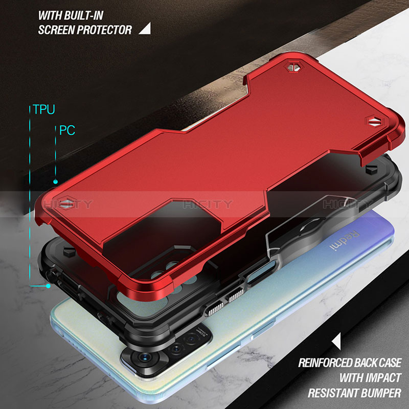Funda Bumper Silicona y Plastico Mate Carcasa QW1 para Xiaomi Redmi Note 11 Pro 5G