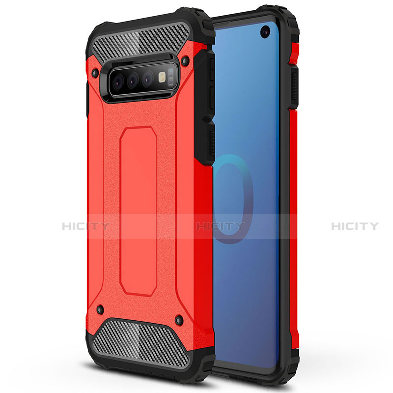 Funda Bumper Silicona y Plastico Mate Carcasa R01 para Samsung Galaxy S10 5G