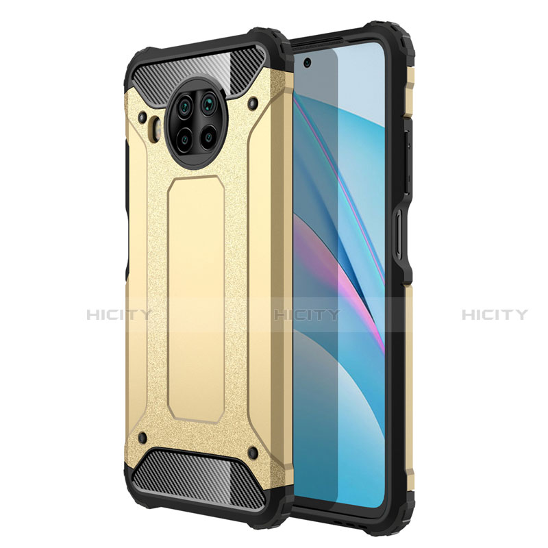 Funda Bumper Silicona y Plastico Mate Carcasa R01 para Xiaomi Mi 10T Lite 5G Oro