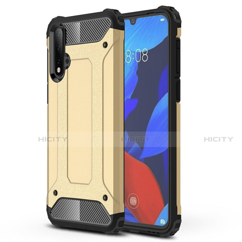 Funda Bumper Silicona y Plastico Mate Carcasa R02 para Huawei Nova 5